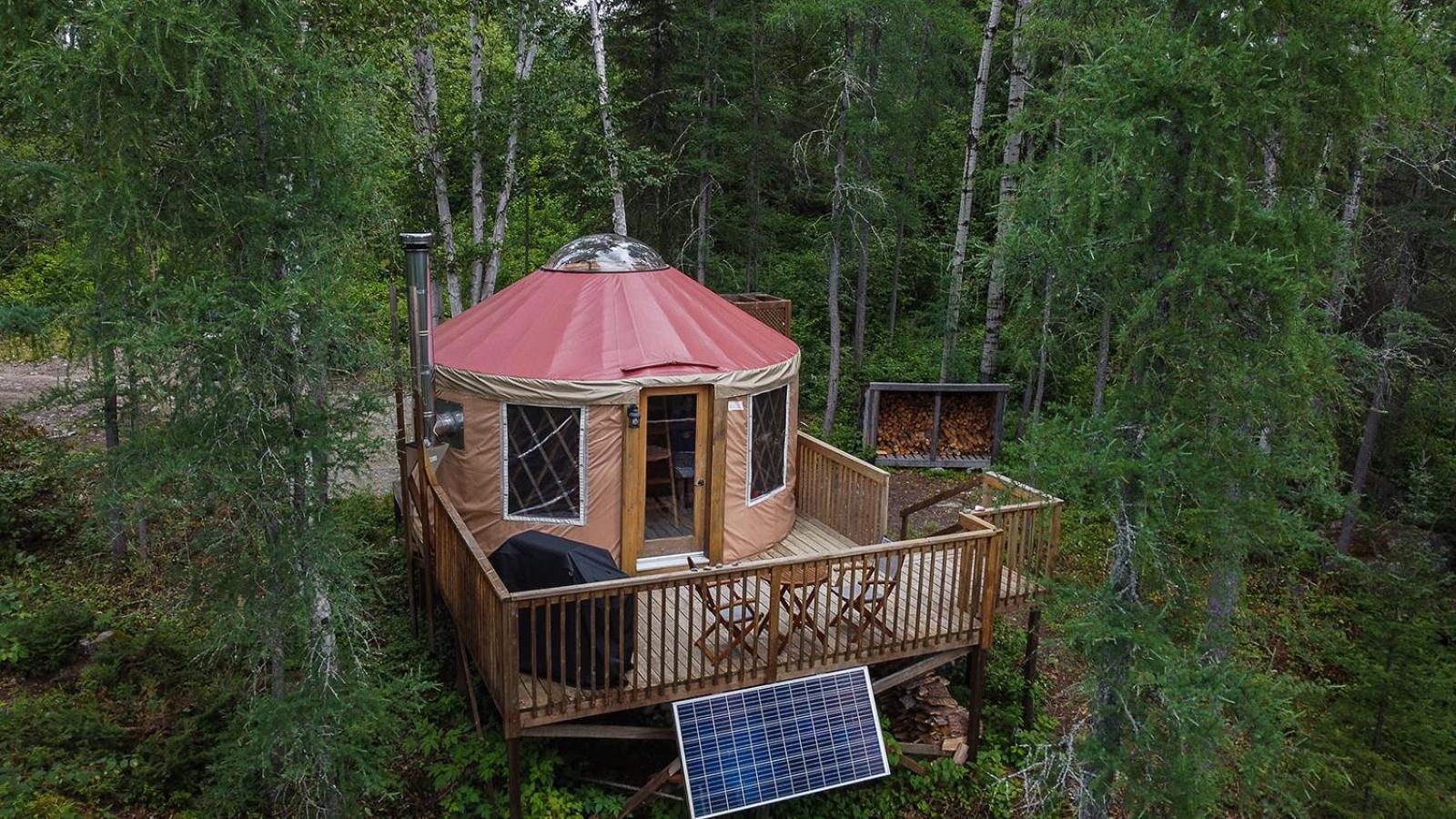 Les Racines Du P'Tit Isidore Rouyn Exteriér fotografie